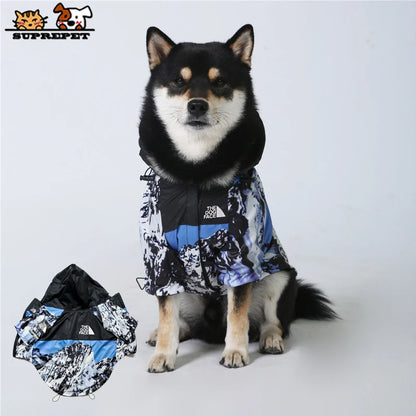 Pet Dog Clothes for French Bulldog Windproof the Dog Face Jacket Waterproof Dog Jackets Puppy Sports Clothes Ropa Perro