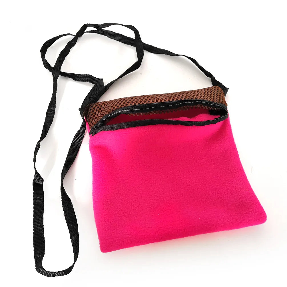 Outgoing Sleeping Bag Small Animal Carriers Rats Hamster Carrier Bag Travel Carry Pouch Breathable Handbag for Sugar Glider