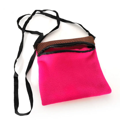 Outgoing Sleeping Bag Small Animal Carriers Rats Hamster Carrier Bag Travel Carry Pouch Breathable Handbag for Sugar Glider