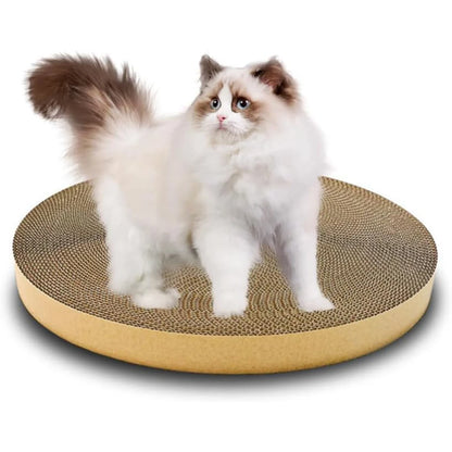 Cat Scratcher Replacement Pads for Active Play round Cardboard Replacement Scratcher Insert Refill Scratching Pad Cats Supplies