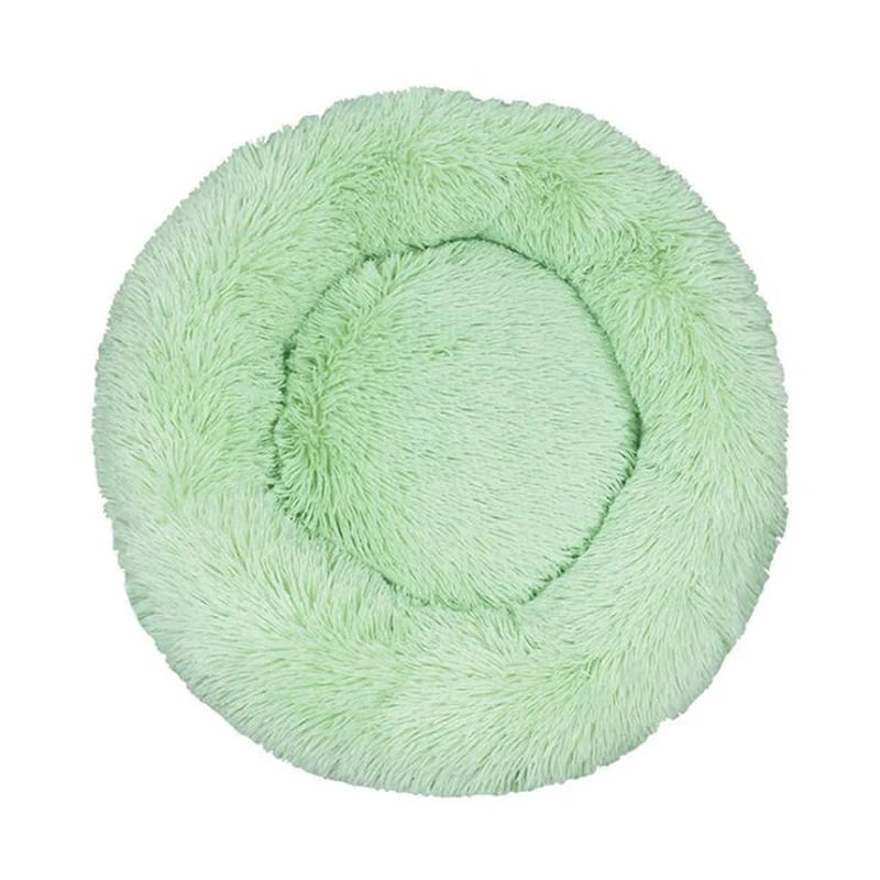 Long Plush Fluffy Pet Dog Bed Calming Dog Beds