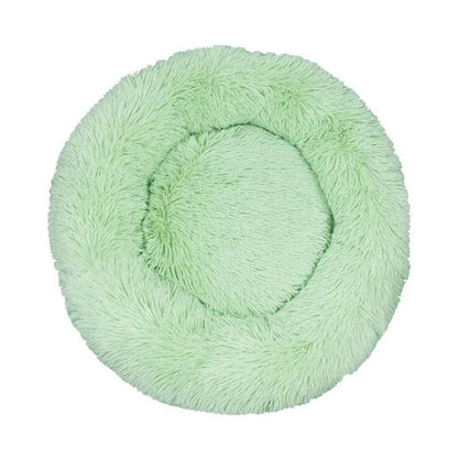 Long Plush Fluffy Pet Dog Bed Calming Dog Beds