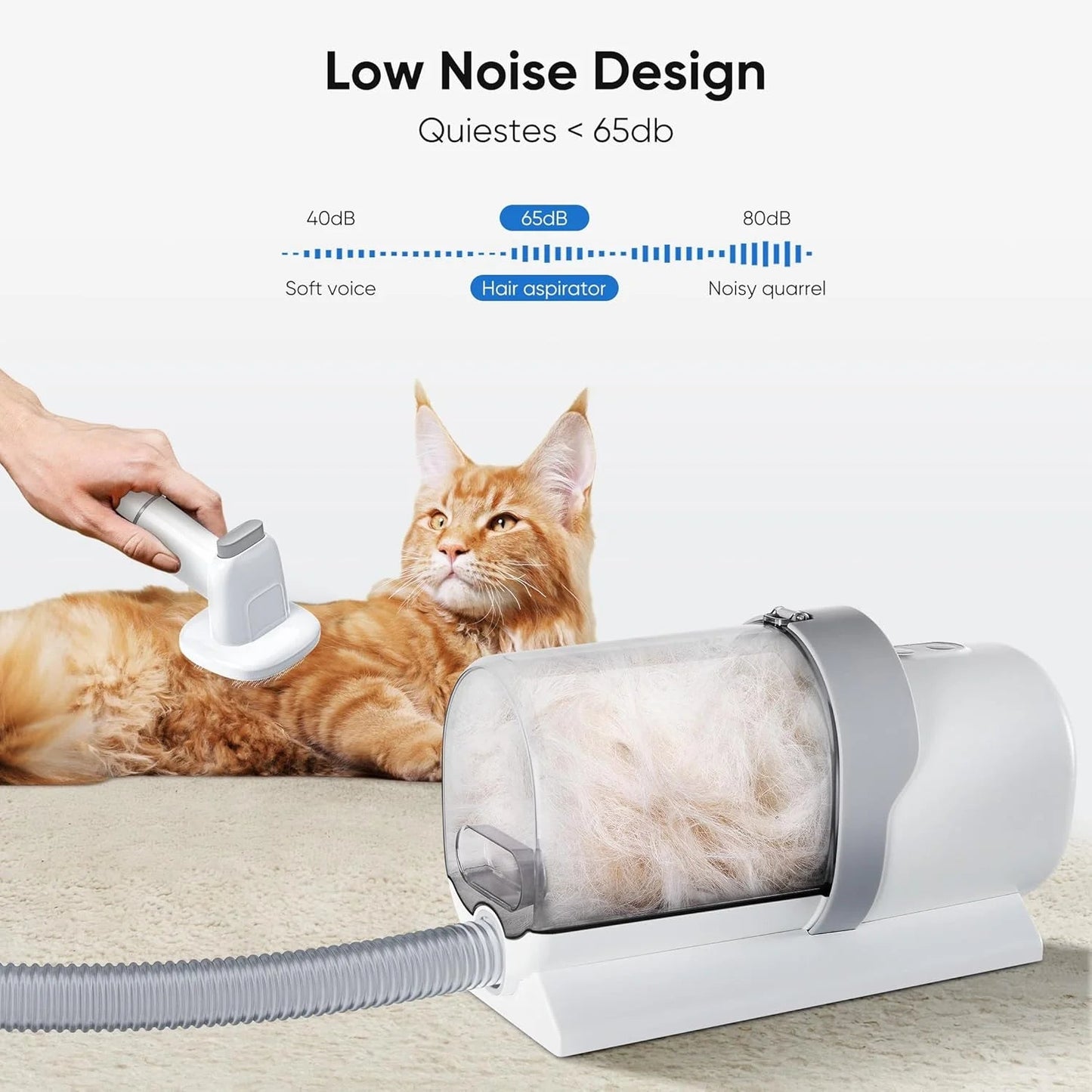 Dog Grooming Vacuum Kit