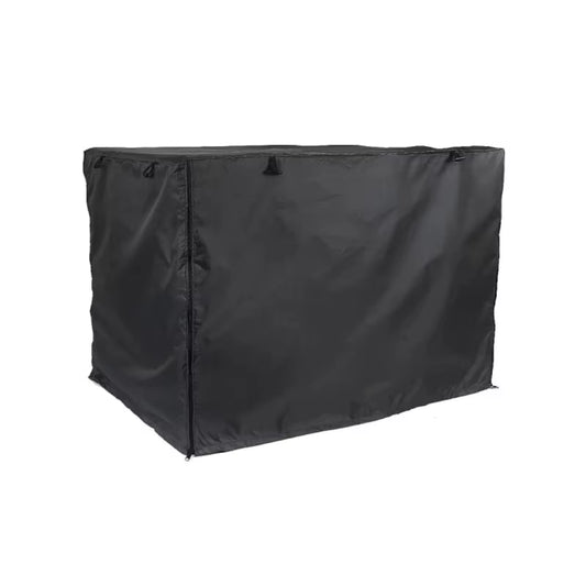Dog Crates Cover for 24In/30In/36In/43In Wire Dog Cage Durable Waterproof Oxford-Fabric with 2 Door Indoor/Outdoor 87HA