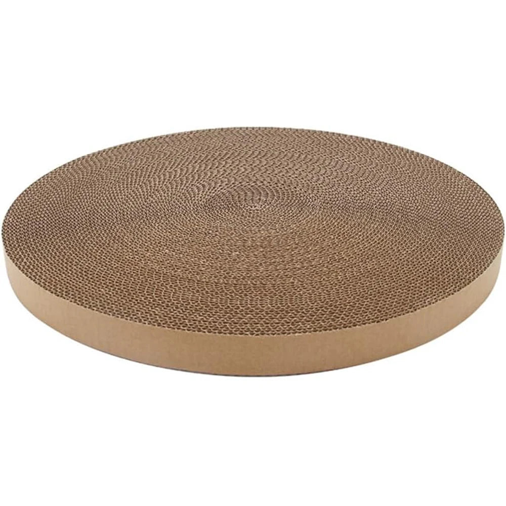 Cat Scratcher Replacement Pads for Active Play round Cardboard Replacement Scratcher Insert Refill Scratching Pad Cats Supplies