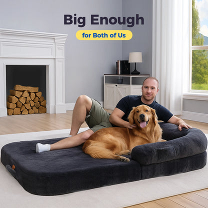 Dog Beds Mat Pet Bed Foldable & Portable Design Machine Washable No Installation Needed Dog Beds and Furniture Dog Accessories