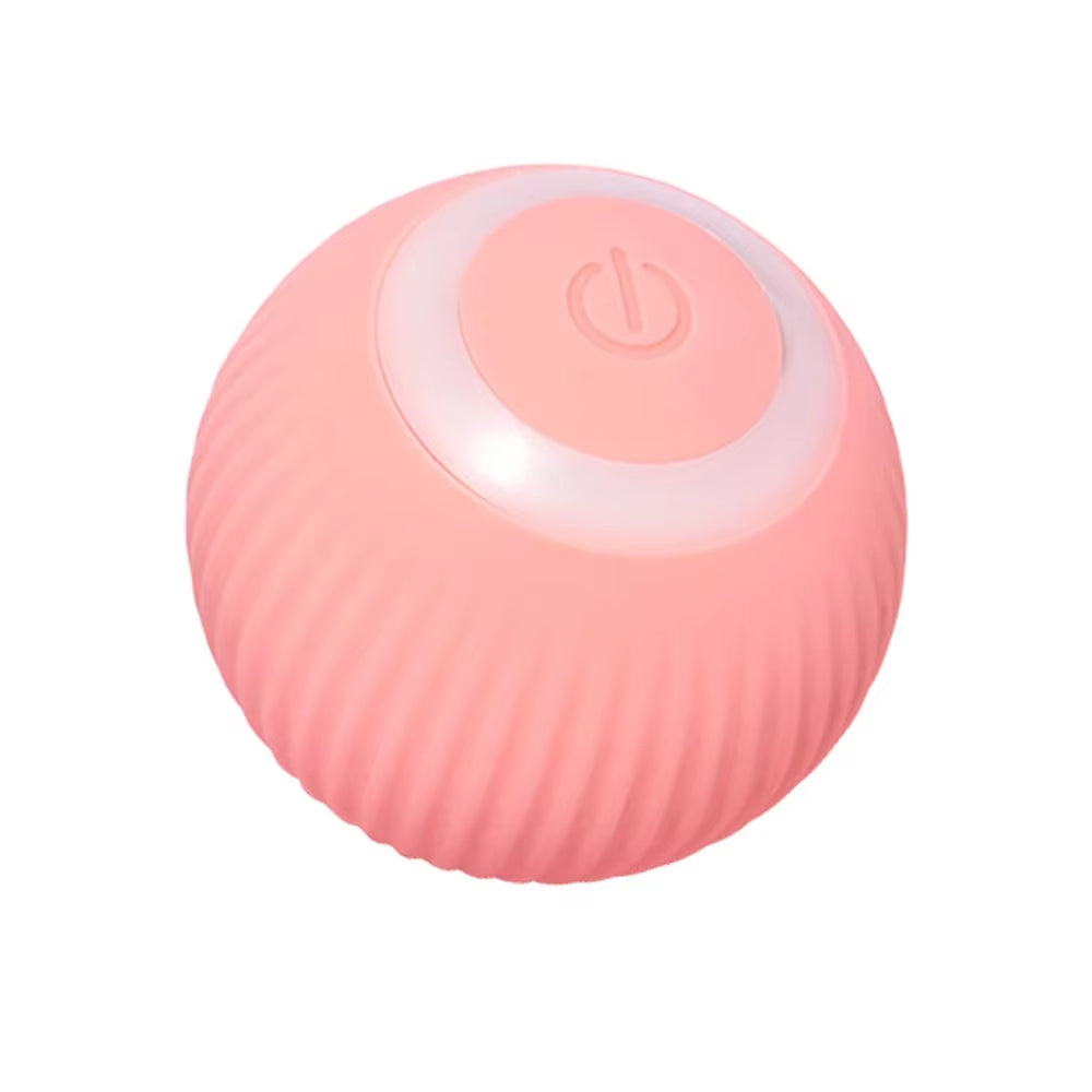 Smart Cat Toy Automatic Rolling Ball Electric Cats Toys Interactive for Pet Training Self-Moving Kitten Toys for Indoor Playing