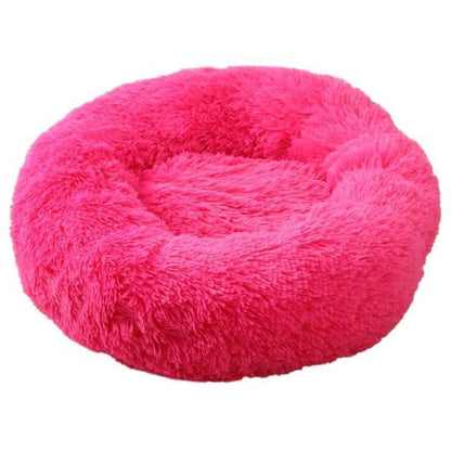 Long Plush Fluffy Pet Dog Bed Calming Dog Beds