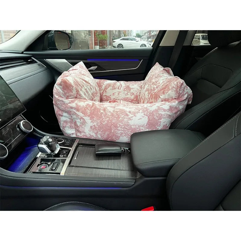 Dog Car Seat Bed for Small Pets Teddy Schnauzer Chihuahua Travel Car Mat Animal Carriers Dogs Cats Sofa Travel Mattress for Pets