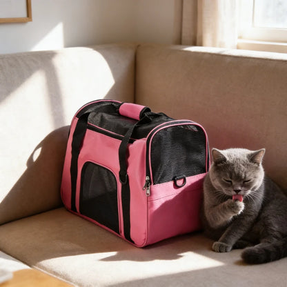Pet Bag Wear-Resistant Cat Bag Carriers Backpack Breathable Pet Carriers Bag Cat Handbag Outdoor Travel Dog Supplies Carriers