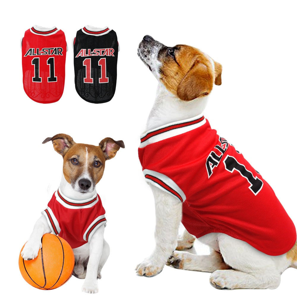 Hot World Cup Ball Spring and Summer Dog Vest Pet Supplies