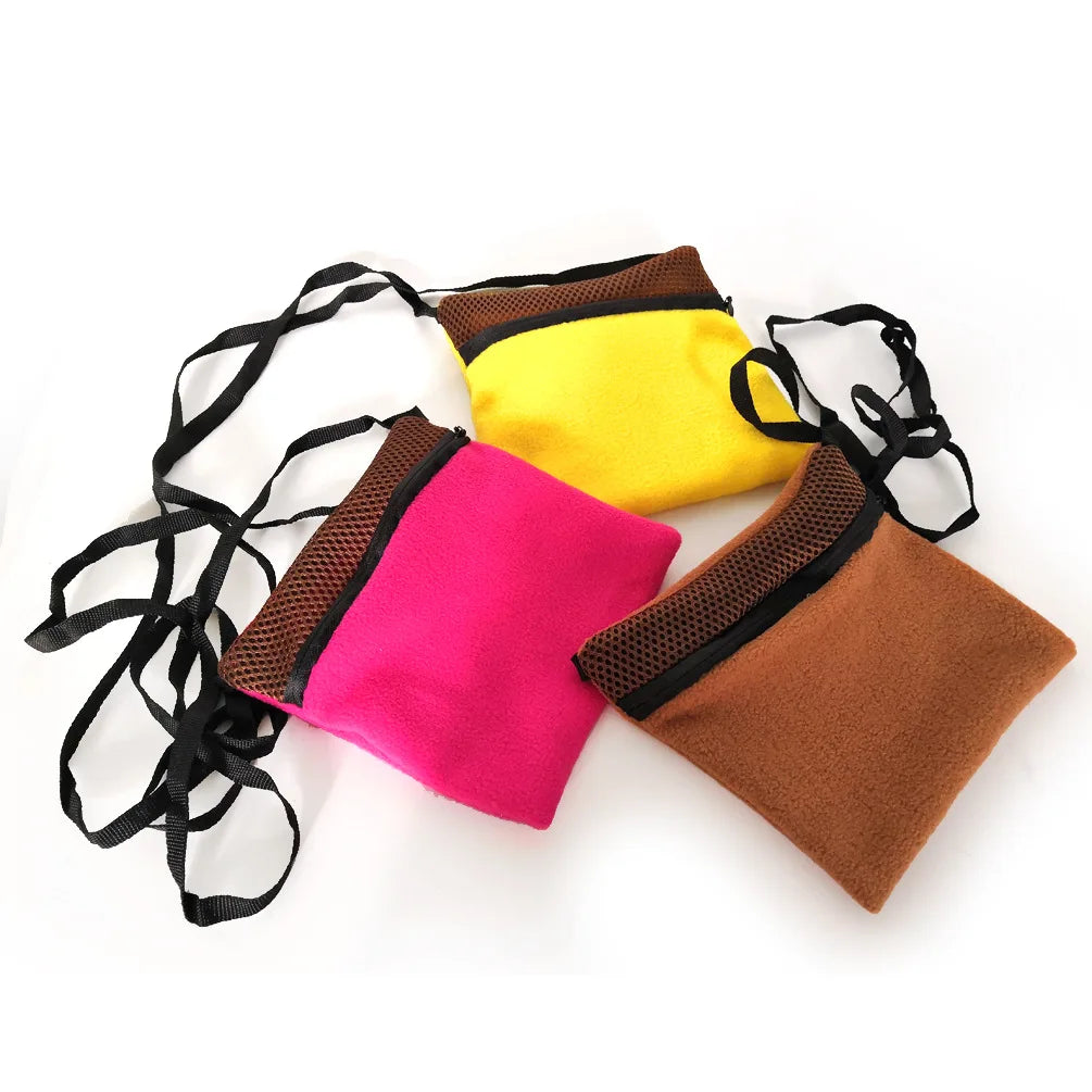 Outgoing Sleeping Bag Small Animal Carriers Rats Hamster Carrier Bag Travel Carry Pouch Breathable Handbag for Sugar Glider
