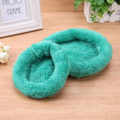 Guinea Pig Hamster House Winter Warm Animal Rabbit Squirrel Hamster Bed Washable Soft Guinea Pig Cage Accessories